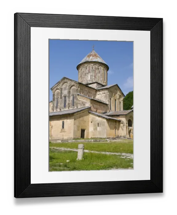 Framed Print : Unesco Weltkulturerbe das Kloster Gelati bei Kutaisi, Georgien, Kaukasus*The Unesco Framed Print : Unesco Weltkulturerbe das Kloster Gelati bei Kutaisi, Georgien, Kaukasus*The Unesco