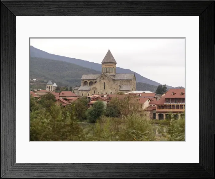 Framed Print : Georgia, Mtskheta. The Svetitskhoveli Cathedral of Twelve Apostles Framed Print : Georgia, Mtskheta. The Svetitskhoveli Cathedral of Twelve Apostles