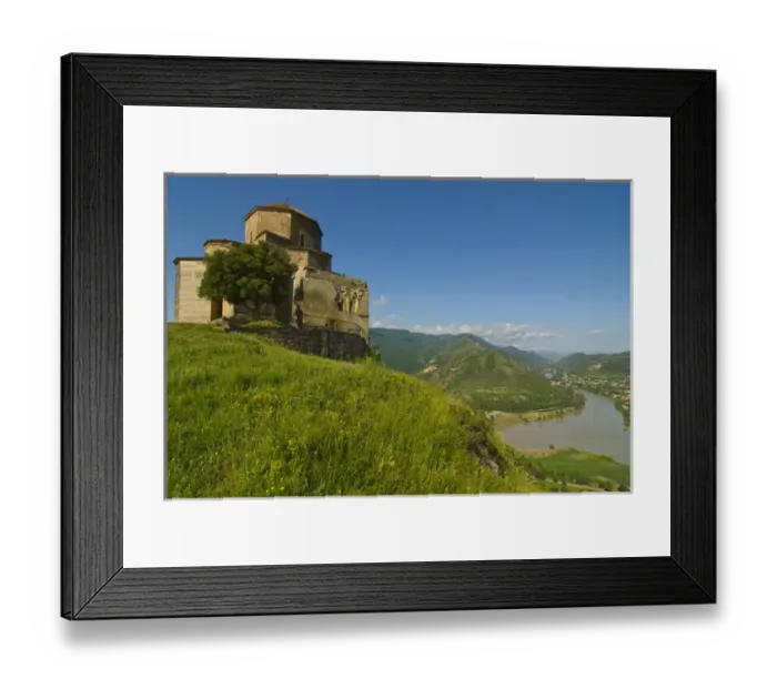 Framed Print : Jvari Monastery (Monastery of the Cross), 6th century, Mtskheta, Georgia. World Heritage Site Framed Print : Jvari Monastery (Monastery of the Cross), 6th century, Mtskheta, Georgia. World Heritage Site