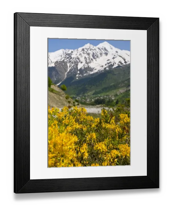 Framed Print : Wonderful mountain scenery of Svanetia, Georgia Framed Print : Wonderful mountain scenery of Svanetia, Georgia