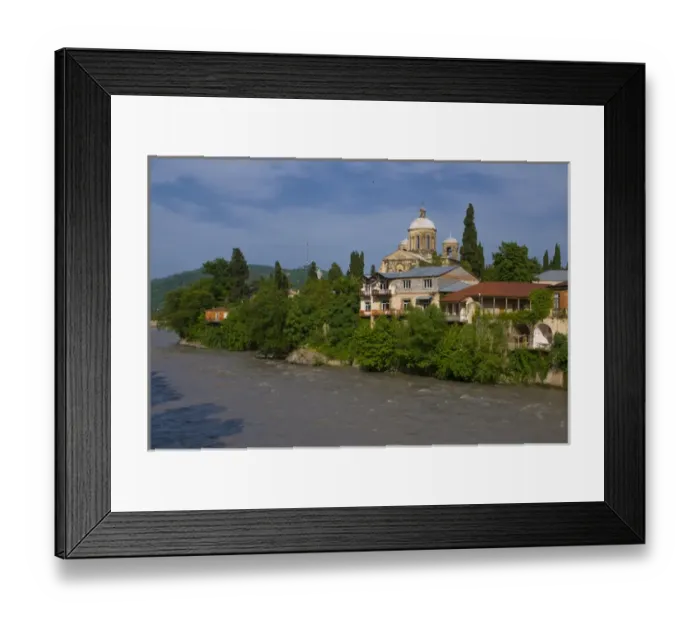 Framed Print : View of Kutaisi, the second largest city of Georgia Framed Print : View of Kutaisi, the second largest city of Georgia