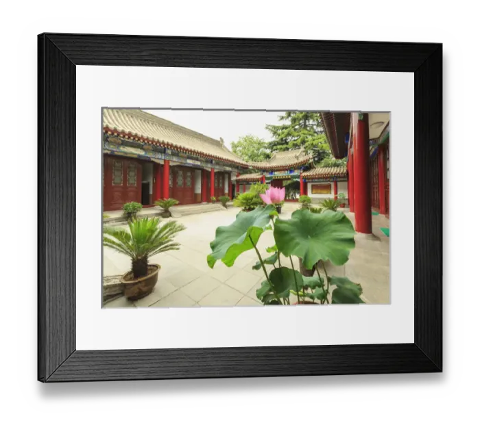 Framed Print : Small Wild Goose Pagoda, Jianfu Temple, South Xi an, China Framed Print : Small Wild Goose Pagoda, Jianfu Temple, South Xi an, China