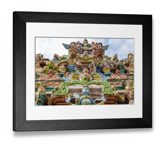 Framed Print : Kapaleeswarar Hindu Temple, Chennai, (Madras), Tamil Nadu, India