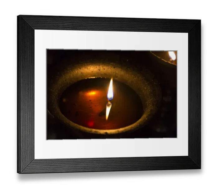 Framed Print : Buddhist butter lamp, Leh, Ladakh, India Framed Print : Buddhist butter lamp, Leh, Ladakh, India