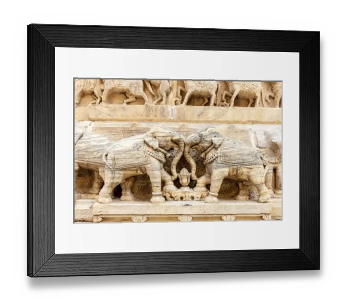 Framed Print : Bas Relief. Jagdish Temp[le. Udaipur Rajasthan. India Framed Print : Bas Relief. Jagdish Temp[le. Udaipur Rajasthan. India