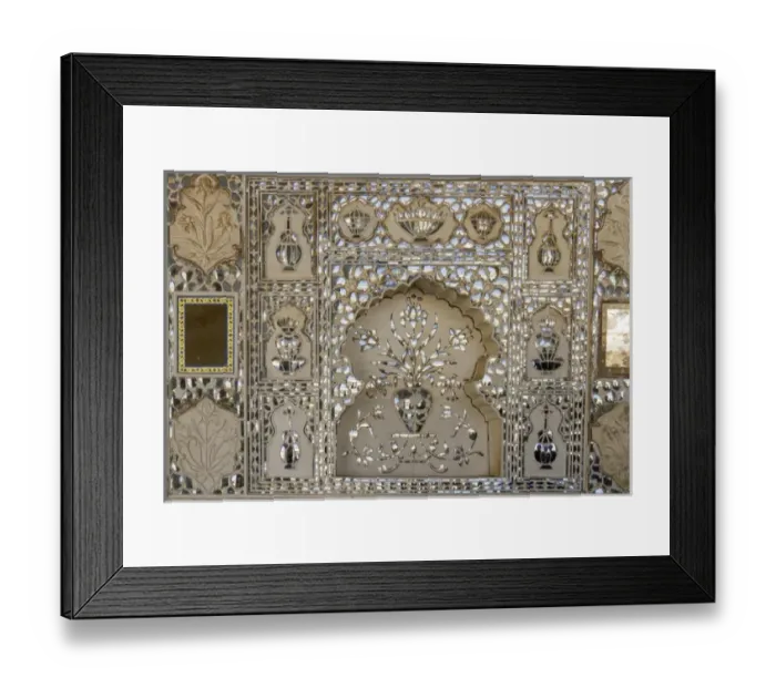 Framed Print : Architectural detail. Diwan-i-Khas, Glass Palace. Hall of private Audience. Amber Fort Framed Print : Architectural detail. Diwan-i-Khas, Glass Palace. Hall of private Audience. Amber Fort