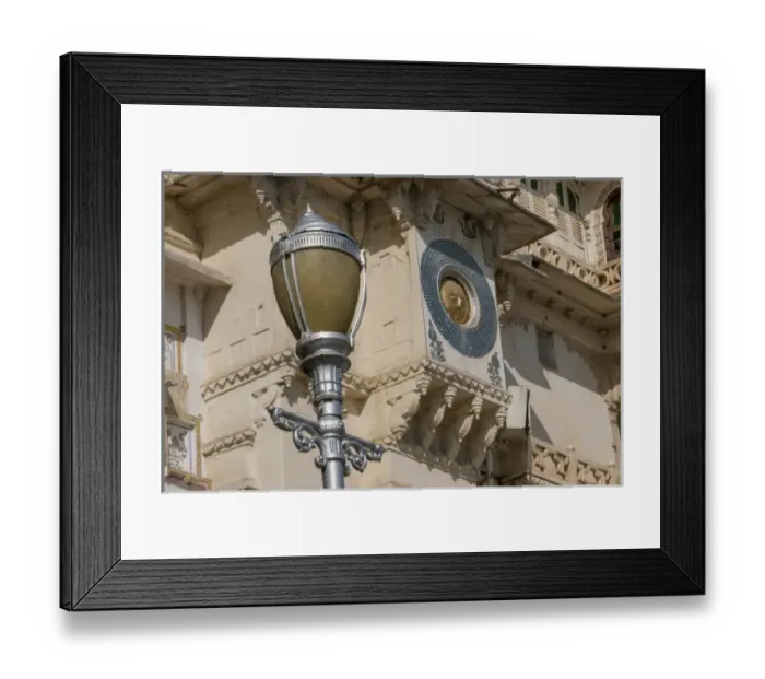 Framed Print : Architectural detail. City Palace. Shiw Nivas Palace. Udaipur Rajasthan. India
