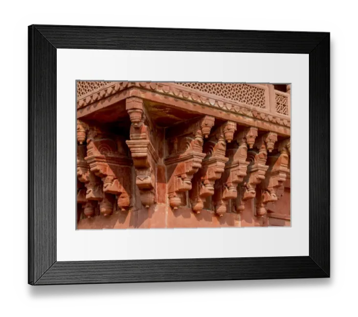 Framed Print : Architectural detail. Fatehpur Sikri. Mughal Empire Mosque. Unesco World Heritage Framed Print : Architectural detail. Fatehpur Sikri. Mughal Empire Mosque. Unesco World Heritage