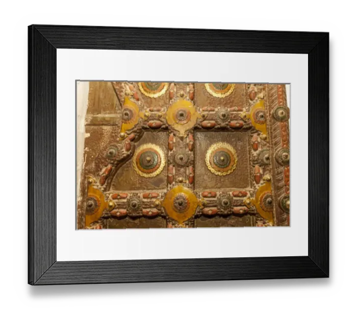 Framed Print : Palace of Flowers. Door detail. Moti Mahal. Phool Mahal. Mehrangarh Fort. 10th century Framed Print : Palace of Flowers. Door detail. Moti Mahal. Phool Mahal. Mehrangarh Fort. 10th century