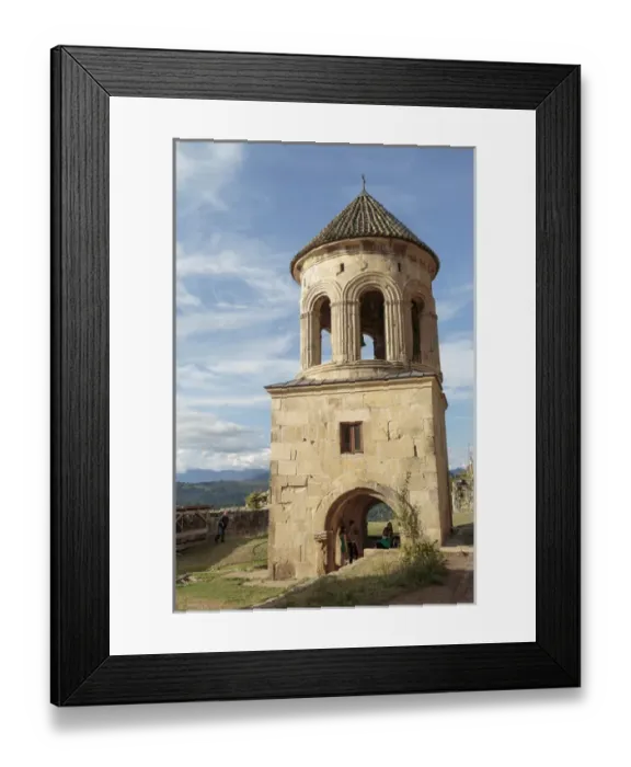Framed Print : Georgia, Kutaisi. A tower in the Gelati Monastery complex Framed Print : Georgia, Kutaisi. A tower in the Gelati Monastery complex