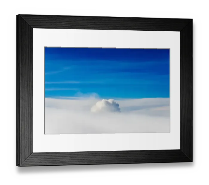 Framed Print : Aerial view of clouds, Indonesia Framed Print : Aerial view of clouds, Indonesia