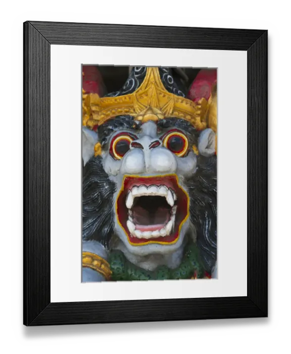 Framed Print : Statue at Pura Ulun Danu Batur Temple, Bali island, Indonesia Framed Print : Statue at Pura Ulun Danu Batur Temple, Bali island, Indonesia