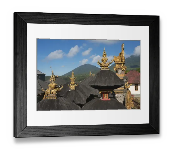 Framed Print : Temple in the mountain, Bali island, Indonesia Framed Print : Temple in the mountain, Bali island, Indonesia