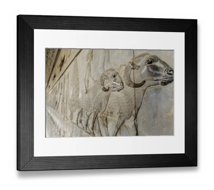 Framed Print : Iran, Fars Province, Shiraz, Persepolis, Persepolis or in persian called Taht-e-Jamshid