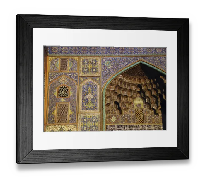 Framed Print : Iran, Isfahan, Imam Square and Sheikh Lotfallah mosque Framed Print : Iran, Isfahan, Imam Square and Sheikh Lotfallah mosque