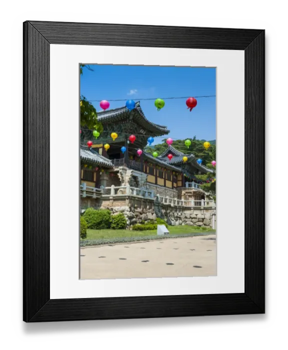 Framed Print : Bulguksa temple, Unesco world heritage sight Gyeongju, South Korea Framed Print : Bulguksa temple, Unesco world heritage sight Gyeongju, South Korea