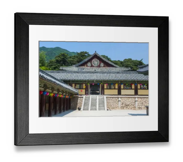 Framed Print : Bulguksa temple, Unesco world heritage sight Gyeongju, South Korea Framed Print : Bulguksa temple, Unesco world heritage sight Gyeongju, South Korea