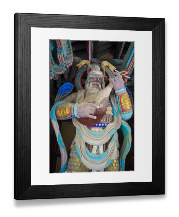 Framed Print : Religious statue in the Bulguksa temple, Unesco world heritage sight Gyeongju, South Framed Print : Religious statue in the Bulguksa temple, Unesco world heritage sight Gyeongju, South