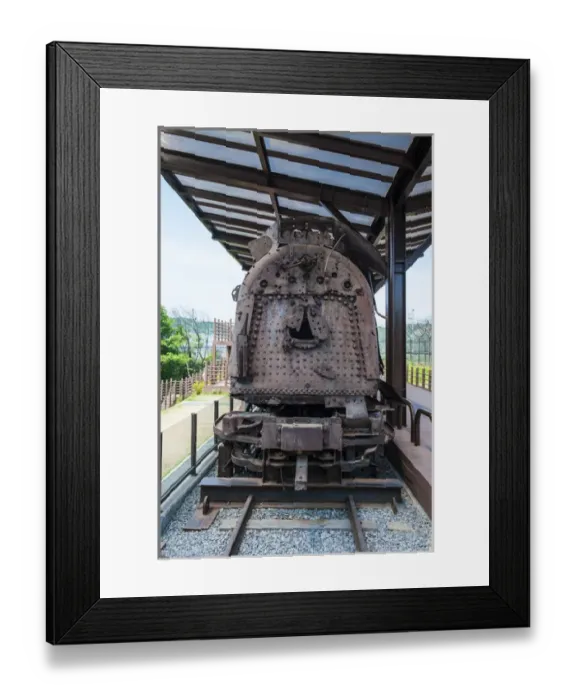 Framed Print : Rusty train at Imjingak, the high security border between South and North Korea, Pammunjom Framed Print : Rusty train at Imjingak, the high security border between South and North Korea, Pammunjom
