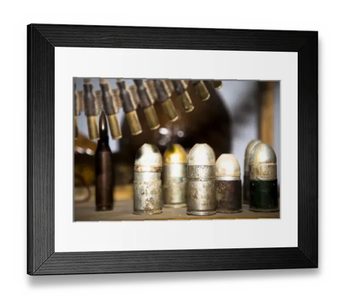 Framed Print : Phonsavan in Laos. Bombs and shells are seen everywhere in this town as in this collection Framed Print : Phonsavan in Laos. Bombs and shells are seen everywhere in this town as in this collection