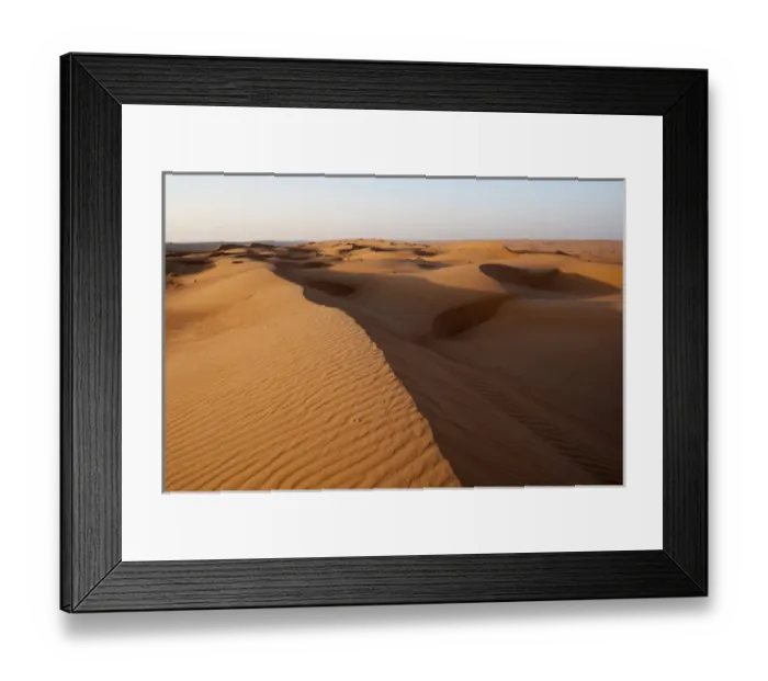 Framed Print : Wahiba Sands desert, Oman Framed Print : Wahiba Sands desert, Oman