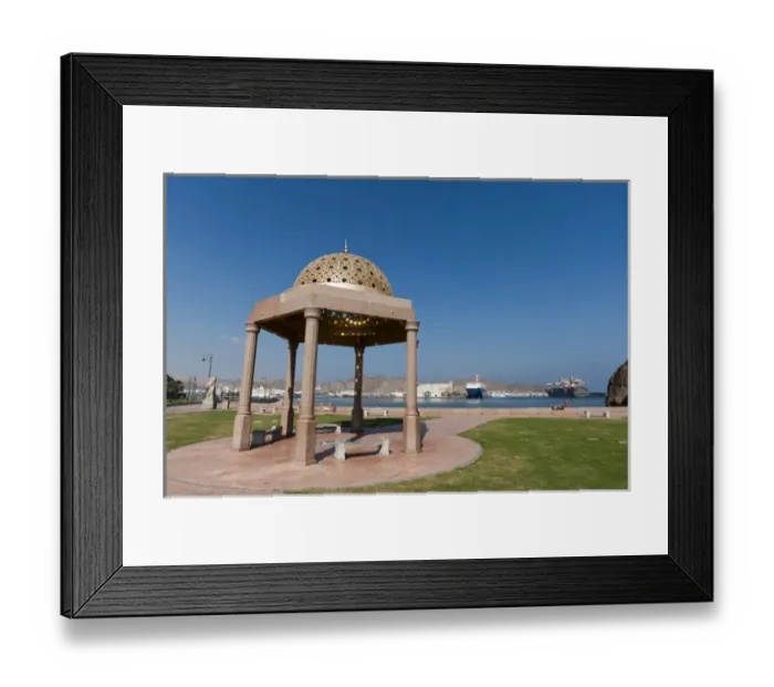 Framed Print : Mutthra Corniche, Muscat, Oman Framed Print : Mutthra Corniche, Muscat, Oman