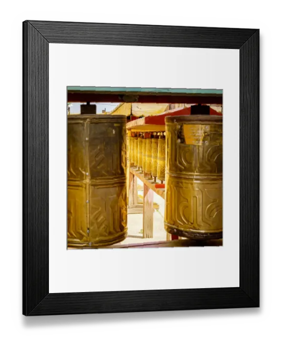 Framed Print : Asia, Mongolia, Ulaanbaatar, Gandantegchinlen (Gandan) Monastery. Prayer wheels Framed Print : Asia, Mongolia, Ulaanbaatar, Gandantegchinlen (Gandan) Monastery. Prayer wheels