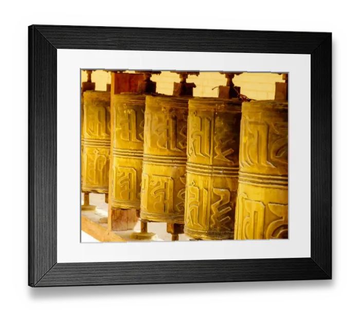 Framed Print : Asia, Mongolia, Ulaanbaatar, Gandantegchinlen (Gandan) Monastery. Prayer wheels Framed Print : Asia, Mongolia, Ulaanbaatar, Gandantegchinlen (Gandan) Monastery. Prayer wheels