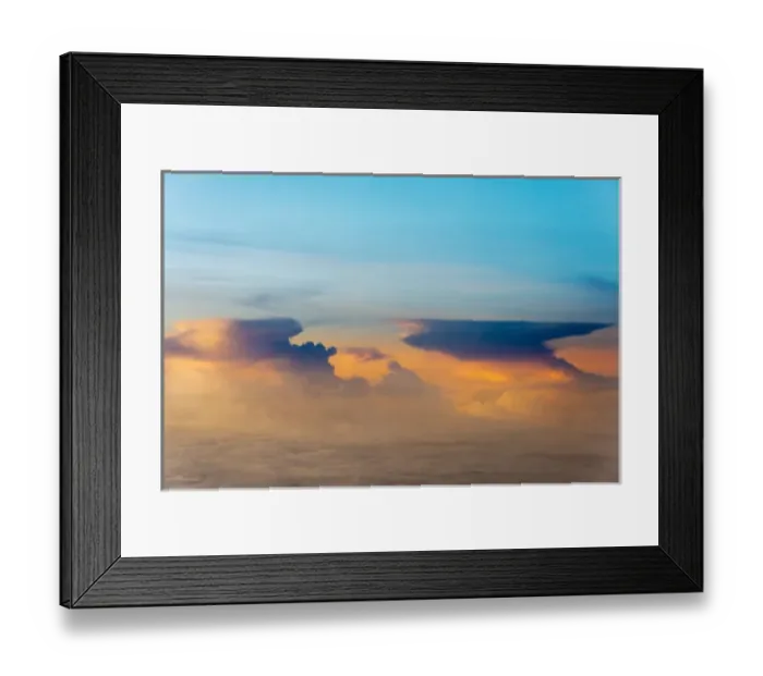 Framed Print : Aerial view of clouds, Indonesia Framed Print : Aerial view of clouds, Indonesia