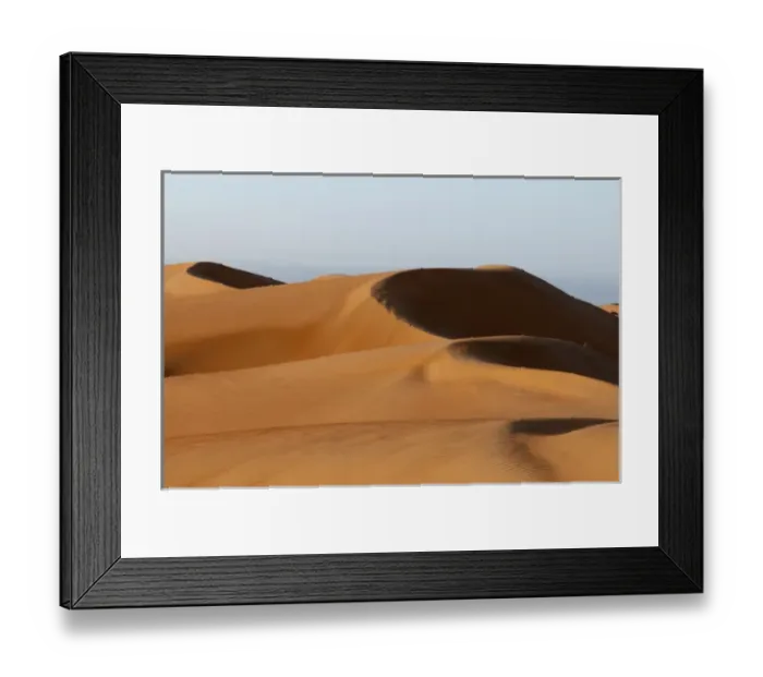 Framed Print : Wahiba Sands desert, Oman Framed Print : Wahiba Sands desert, Oman