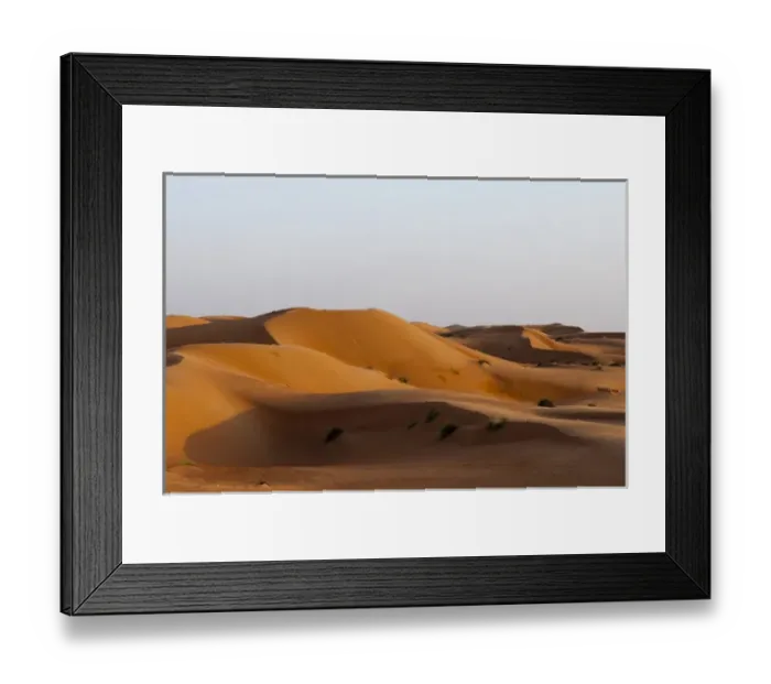 Framed Print : Wahiba Sands desert, Oman Framed Print : Wahiba Sands desert, Oman