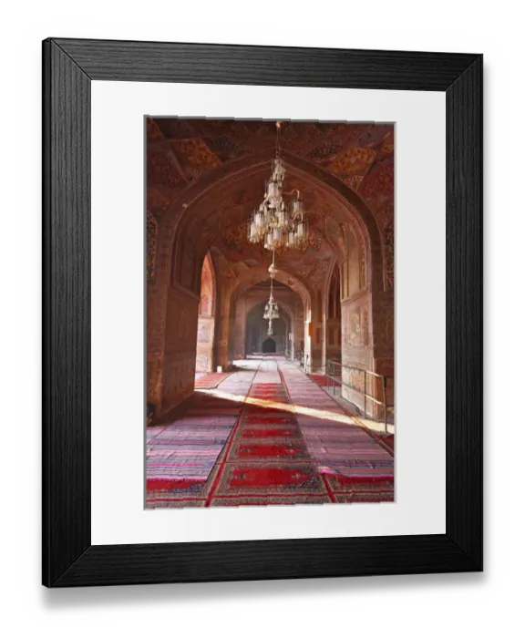 Framed Print : Masjid Wazir Khan, Lahore, Pakistan