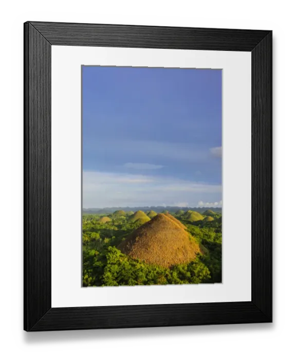 Framed Print : Chocolate Hills, Bohol, Philippines Framed Print : Chocolate Hills, Bohol, Philippines