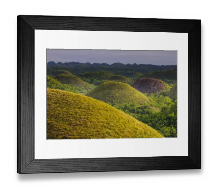 Framed Print : Chocolate Hills, Bohol, Philippines Framed Print : Chocolate Hills, Bohol, Philippines