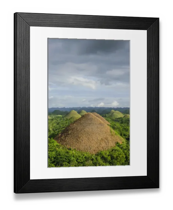 Framed Print : Chocolate Hills, Bohol, Philippines Framed Print : Chocolate Hills, Bohol, Philippines