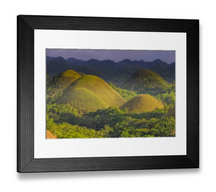 Framed Print : Chocolate Hills, Bohol, Philippines Framed Print : Chocolate Hills, Bohol, Philippines