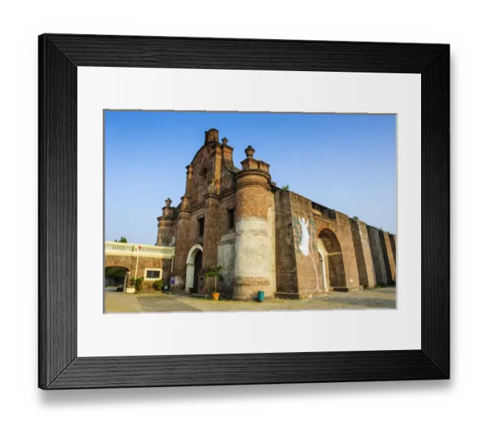Framed Print : Unesco world heritage sight the church of Santa Maria, Ilocos Norte, Northern Luzon Framed Print : Unesco world heritage sight the church of Santa Maria, Ilocos Norte, Northern Luzon