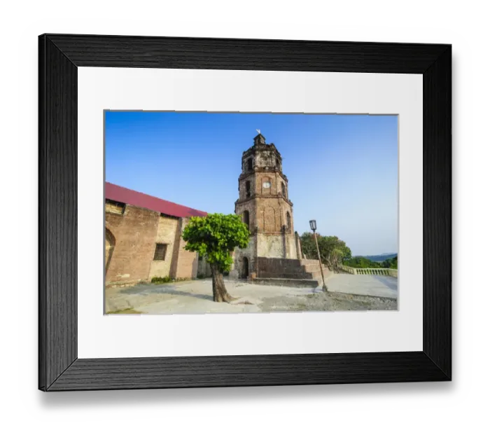 Framed Print : Unesco world heritage sight the church of Santa Maria, Ilocos Norte, Northern Luzon Framed Print : Unesco world heritage sight the church of Santa Maria, Ilocos Norte, Northern Luzon