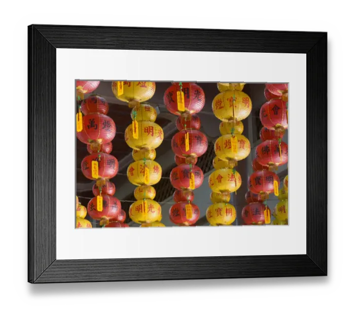 Framed Print : Chinese lanterns, Kek Lok Si Temple, Penang, Malaysia Framed Print : Chinese lanterns, Kek Lok Si Temple, Penang, Malaysia