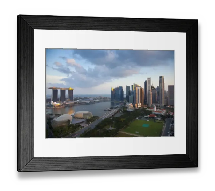 Framed Print : Singapore. Downtown overview. Credit as: Jim Zuckerman / Jaynes Gallery / DanitaDelimont Framed Print : Singapore. Downtown overview. Credit as: Jim Zuckerman / Jaynes Gallery / DanitaDelimont