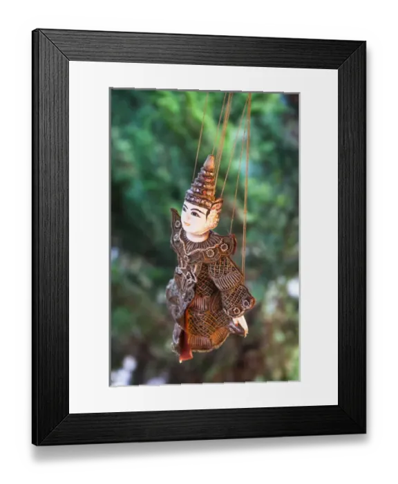 Framed Print : A local Thai puppet Framed Print : A local Thai puppet