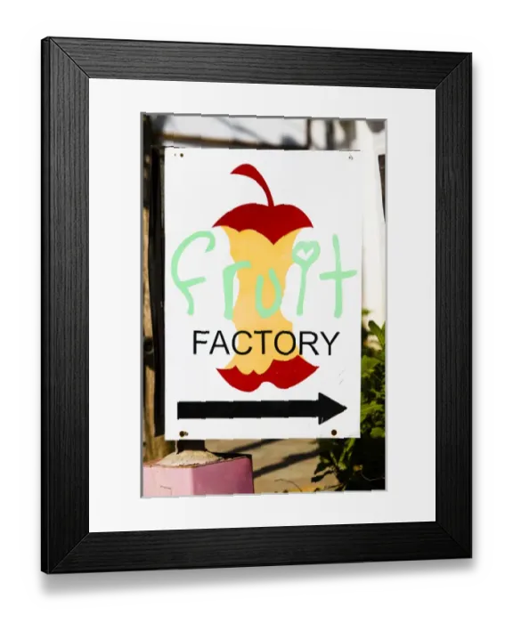 Framed Print : Artsy signs in Pai, Thailand Framed Print : Artsy signs in Pai, Thailand