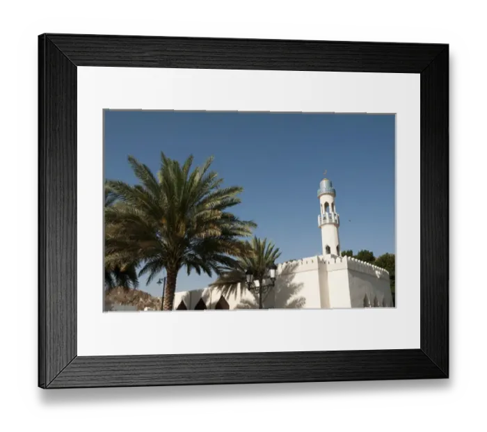 Framed Print : Old Muscat, Muscat, Oman