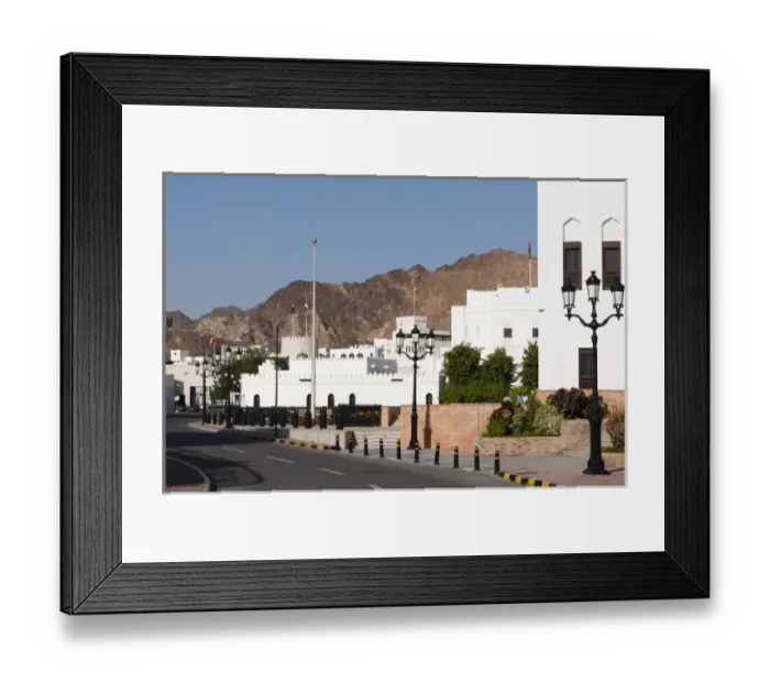 Framed Print : Old Muscat, Muscat, Oman Framed Print : Old Muscat, Muscat, Oman