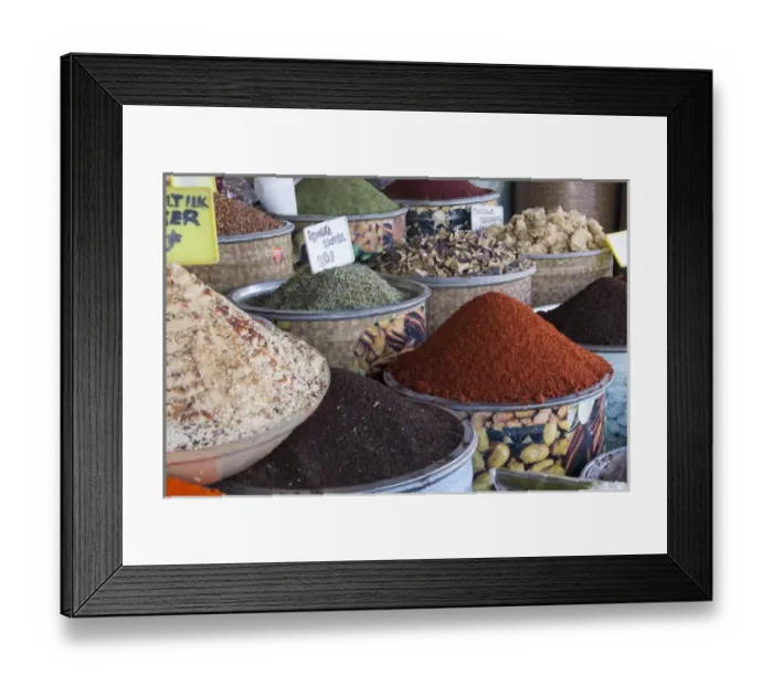 Framed Print : Asia, Turkey, Gaziantep, Medina, Spice market, spice shops in old bazaar of Zincirli Bedesten Framed Print : Asia, Turkey, Gaziantep, Medina, Spice market, spice shops in old bazaar of Zincirli Bedesten