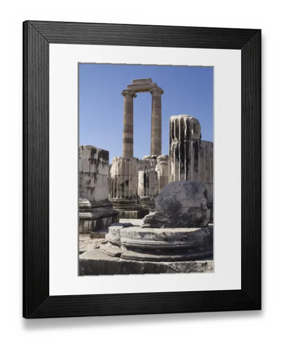 Framed Print : Asia, Turkey, the Archaeological Site of Didyma ruins. Didyma, means aAtwinaa in Greek Framed Print : Asia, Turkey, the Archaeological Site of Didyma ruins. Didyma, means aAtwinaa in Greek