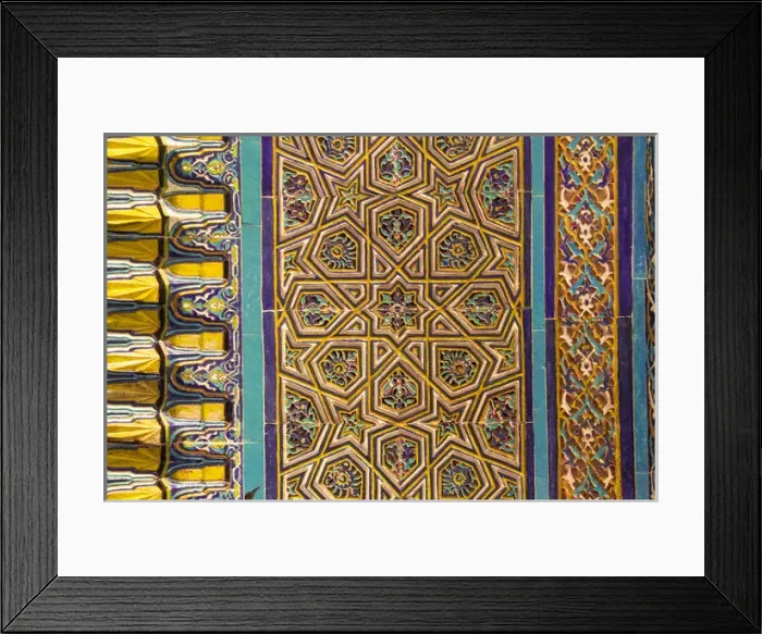 Framed Print : Turkey, Bursa. The Green Mosque (Yesil Cami) its architectural style: Seljuk Turkish hypostyle Framed Print : Turkey, Bursa. The Green Mosque (Yesil Cami) its architectural style: Seljuk Turkish hypostyle