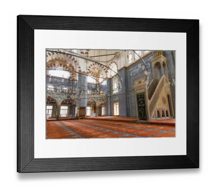 Framed Print : Asia, Turkey, Istanbul. Inside the Yeni Cami Mosque is located in Eminonu neighborhood of Istanbul Framed Print : Asia, Turkey, Istanbul. Inside the Yeni Cami Mosque is located in Eminonu neighborhood of Istanbul