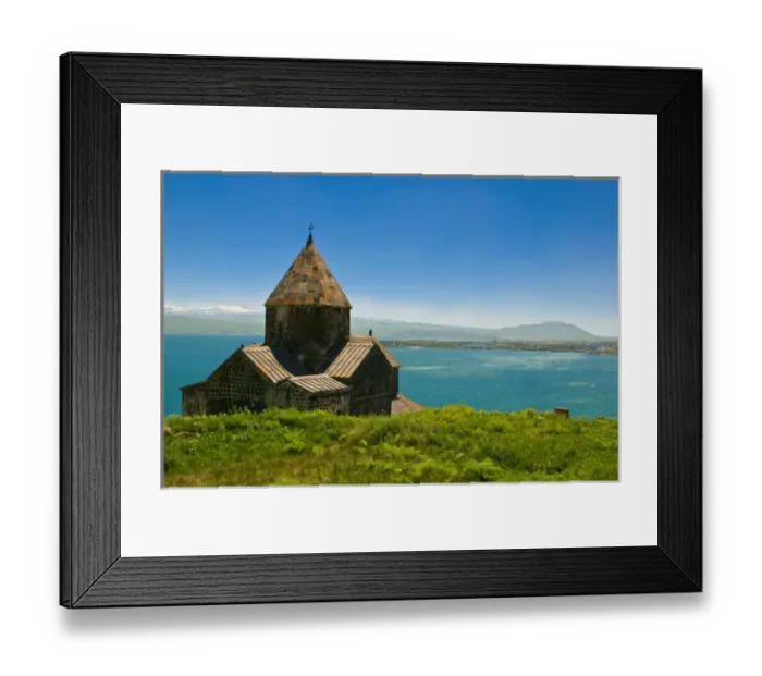 Framed Print : Sevanavank (Sevan Monastery) by Lake Sevan, Armenia Framed Print : Sevanavank (Sevan Monastery) by Lake Sevan, Armenia