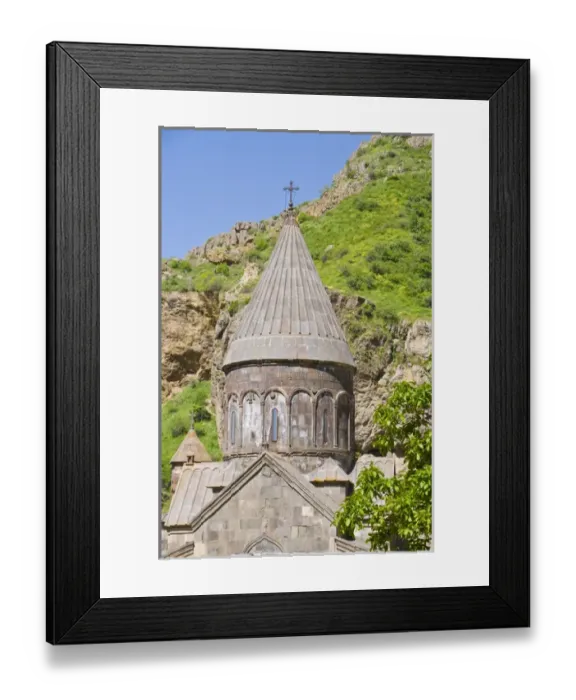 Framed Print : Geghard Monastery, UNESCO World Heritage Site, Armenia